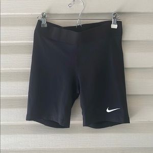 Black Nike biker shorts spandex